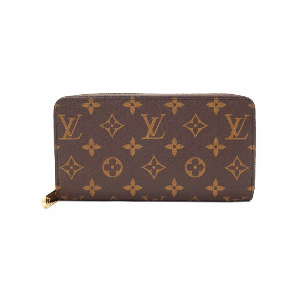 Louis Vuitton Monogram Zippy Wallet Round Zipper Long